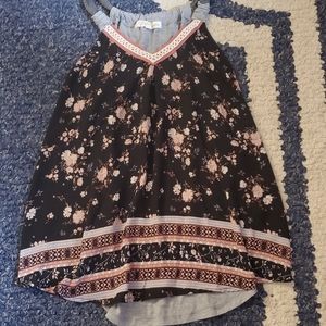 Floral size medium tank top